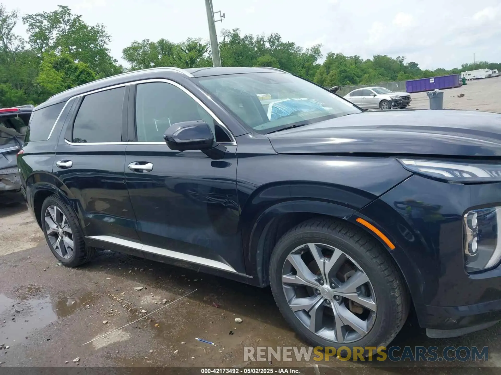13 Photograph of a damaged car KM8R54HE6MU267606 HYUNDAI PALISADE 2021