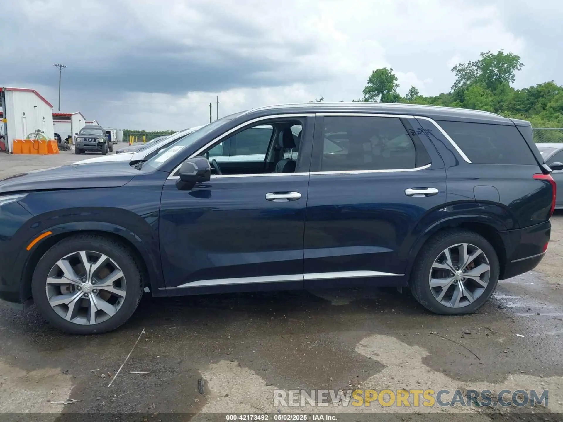 14 Photograph of a damaged car KM8R54HE6MU267606 HYUNDAI PALISADE 2021