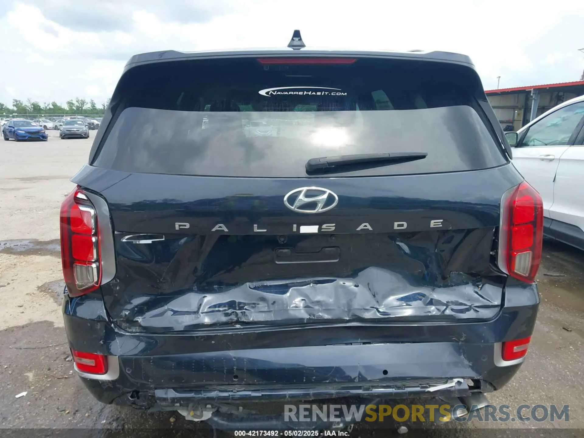 16 Photograph of a damaged car KM8R54HE6MU267606 HYUNDAI PALISADE 2021