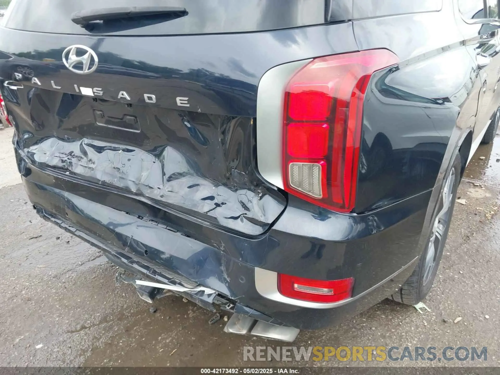 6 Photograph of a damaged car KM8R54HE6MU267606 HYUNDAI PALISADE 2021