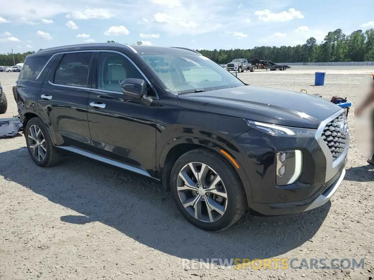 4 Photograph of a damaged car KM8R54HE7MU259210 HYUNDAI PALISADE 2021