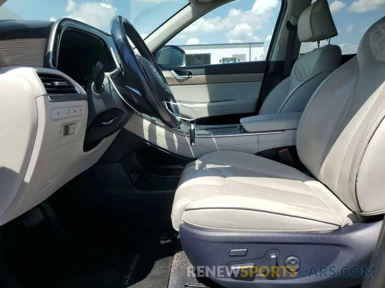 7 Photograph of a damaged car KM8R54HE7MU259210 HYUNDAI PALISADE 2021