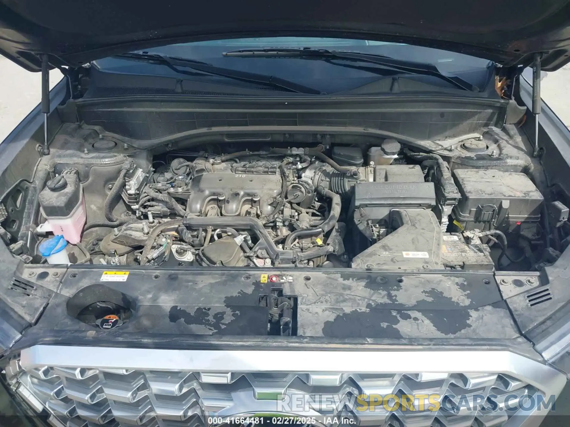 10 Photograph of a damaged car KM8R54HE8MU212980 HYUNDAI PALISADE 2021