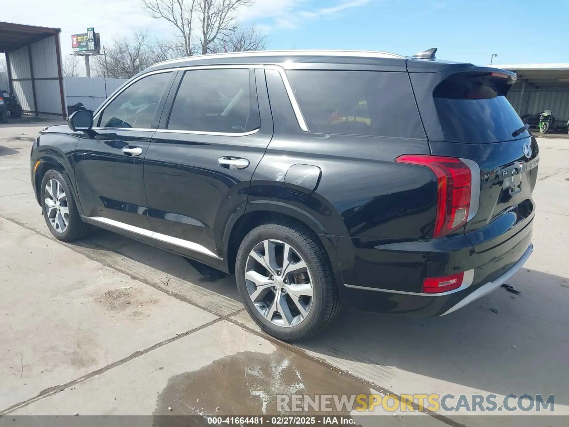 3 Photograph of a damaged car KM8R54HE8MU212980 HYUNDAI PALISADE 2021