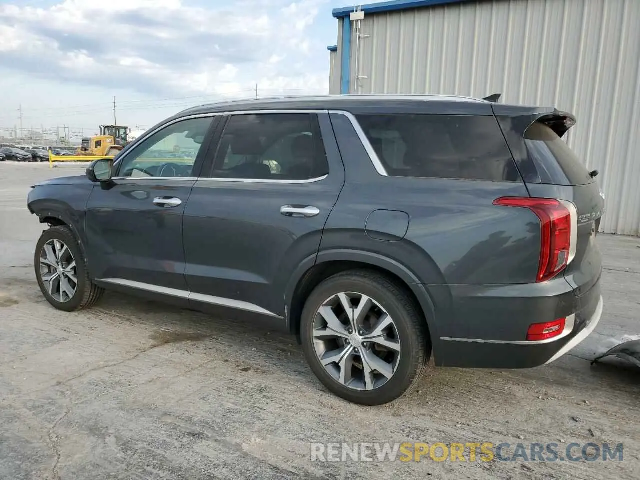2 Photograph of a damaged car KM8R54HE8MU214535 HYUNDAI PALISADE 2021