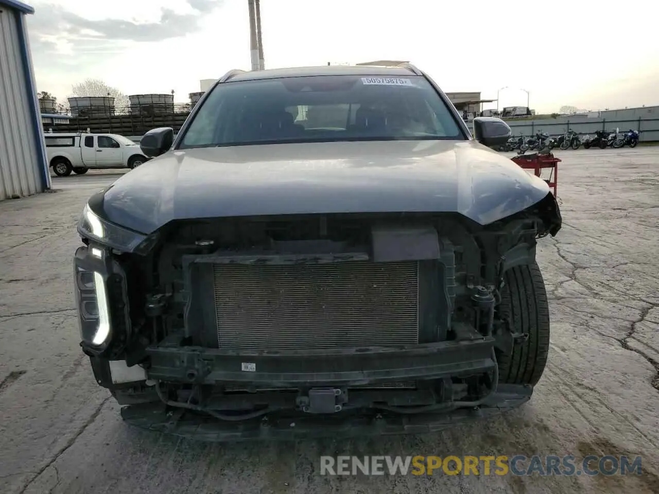 5 Photograph of a damaged car KM8R54HE8MU214535 HYUNDAI PALISADE 2021