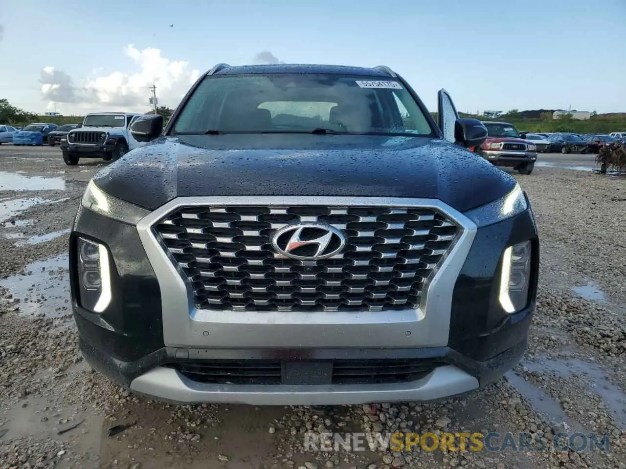 5 Photograph of a damaged car KM8R54HE8MU226605 HYUNDAI PALISADE 2021