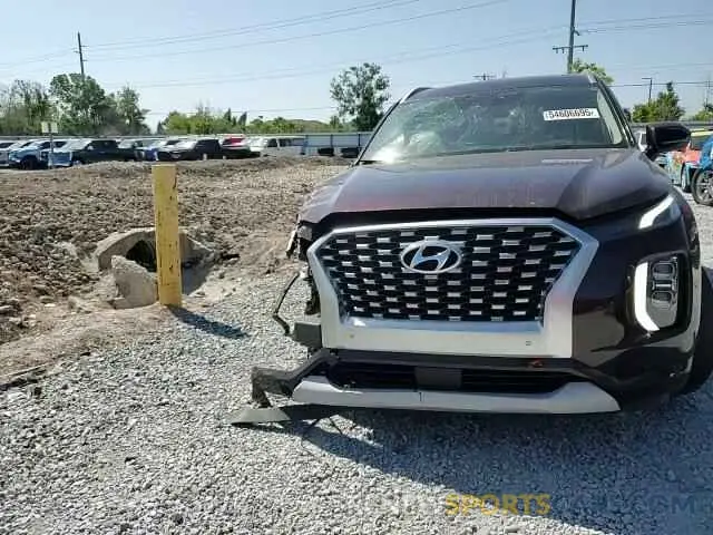 14 Photograph of a damaged car KM8R54HEXMU185751 HYUNDAI PALISADE 2021