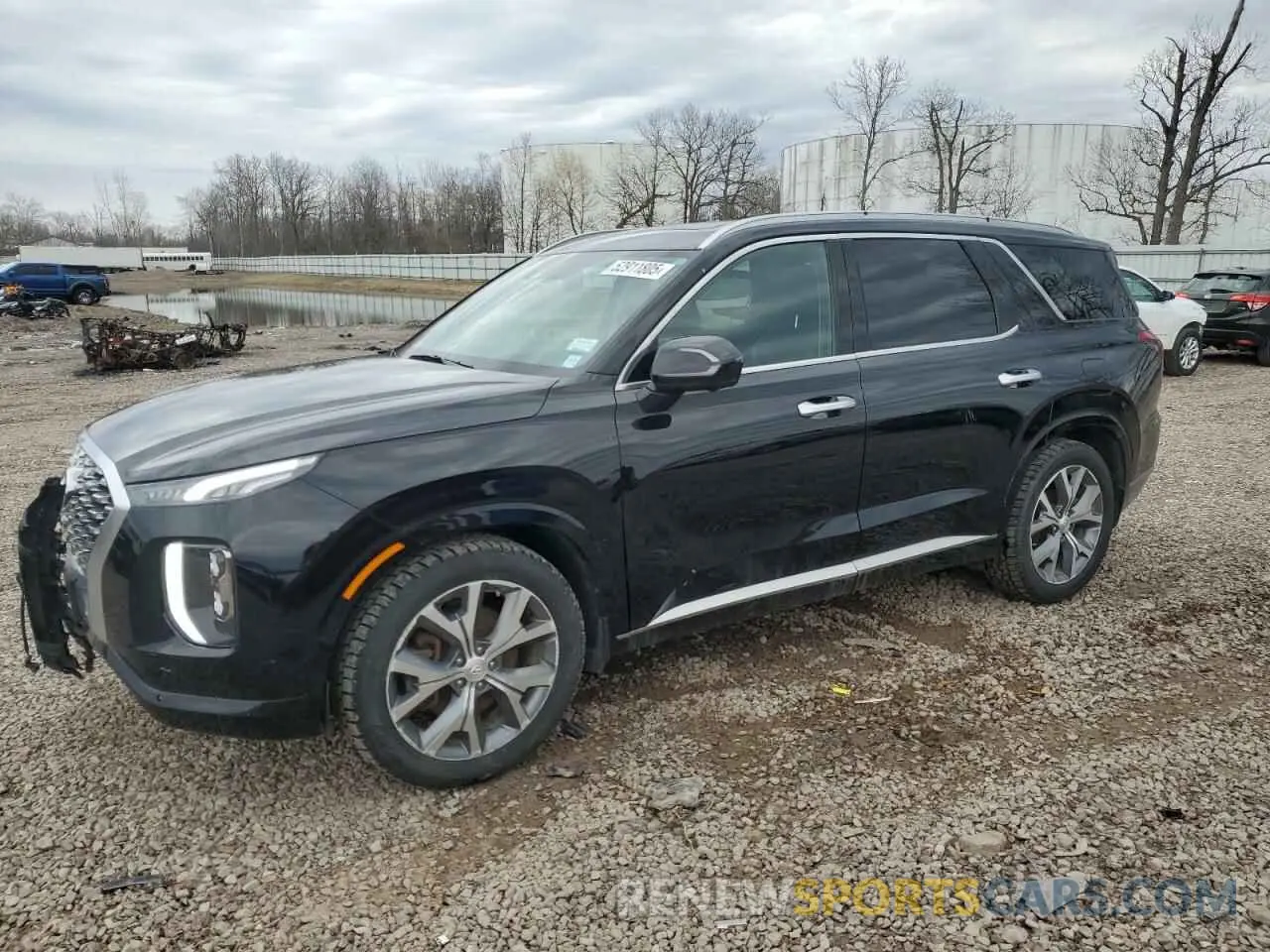 1 Photograph of a damaged car KM8R5DHE0MU266726 HYUNDAI PALISADE 2021