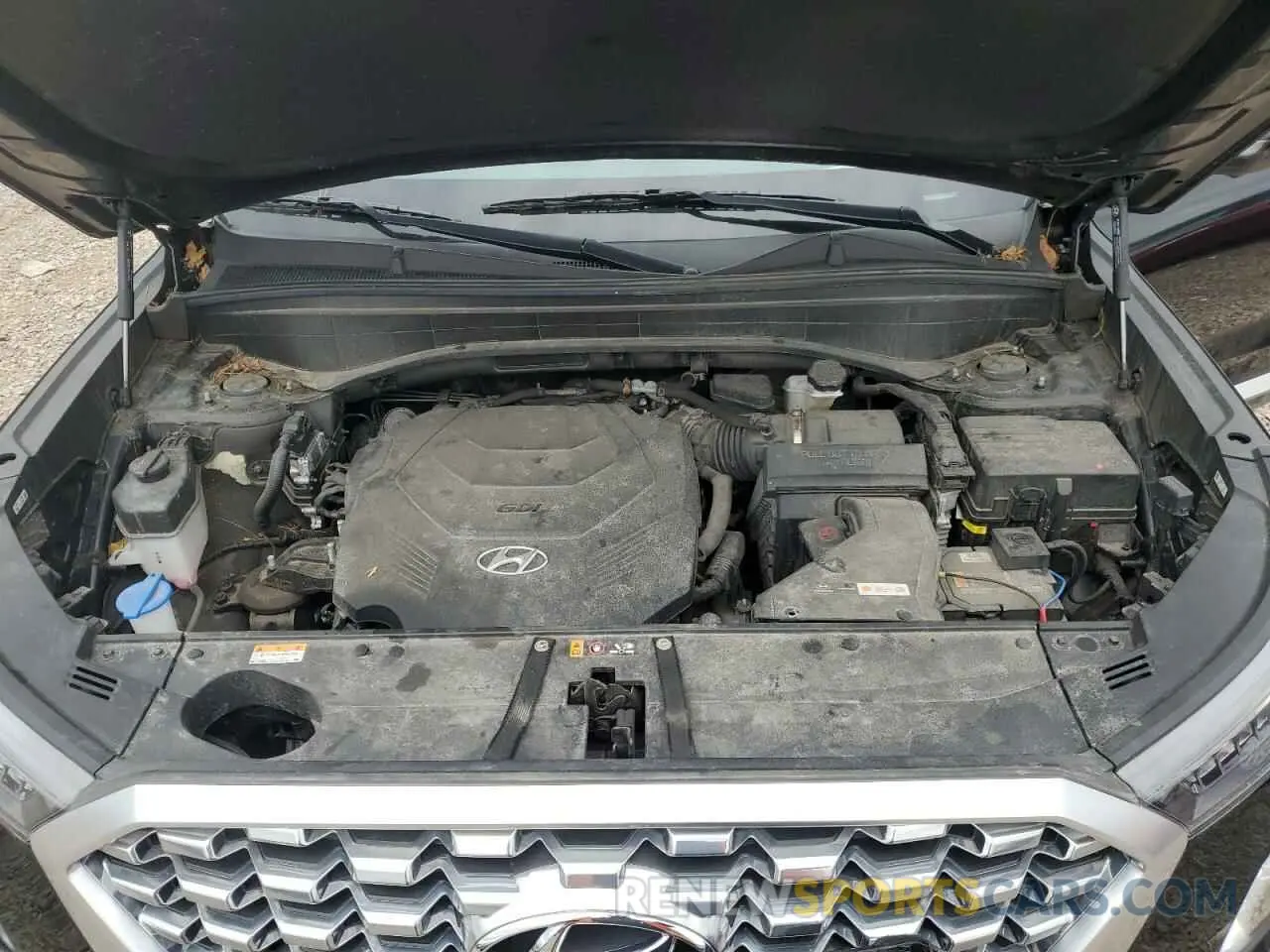 12 Photograph of a damaged car KM8R5DHE0MU266726 HYUNDAI PALISADE 2021
