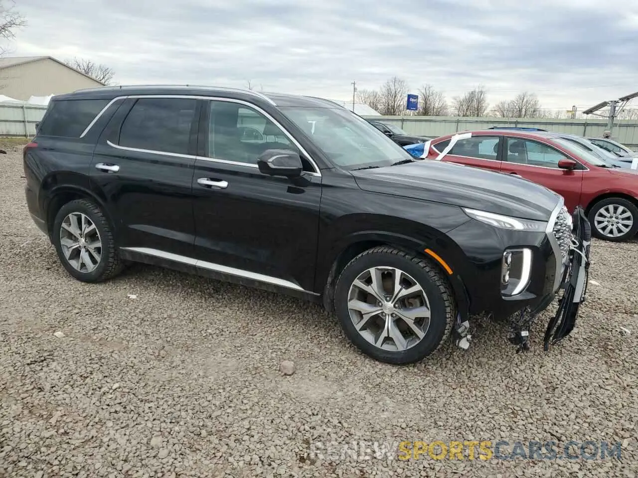 4 Photograph of a damaged car KM8R5DHE0MU266726 HYUNDAI PALISADE 2021