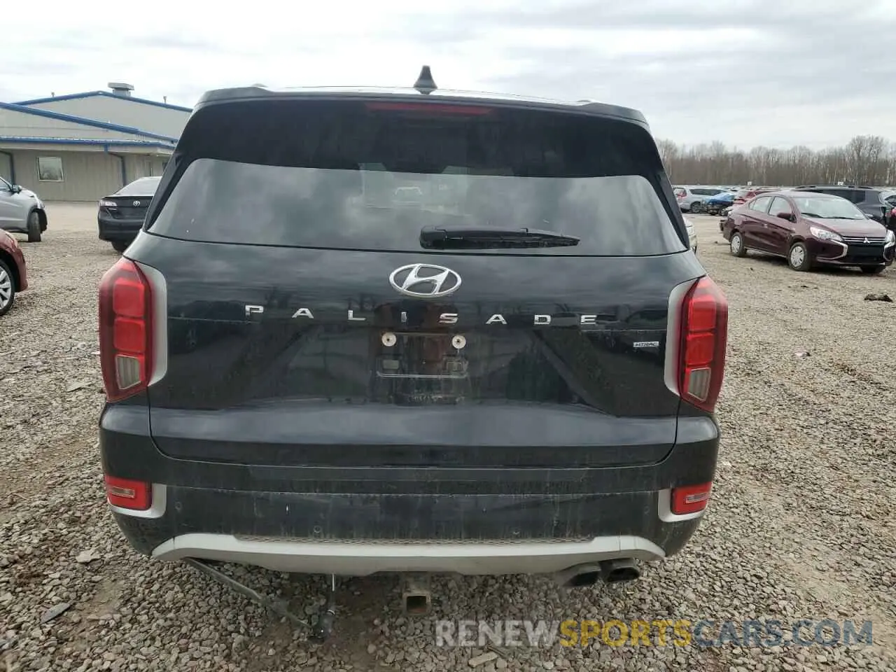 6 Photograph of a damaged car KM8R5DHE0MU266726 HYUNDAI PALISADE 2021