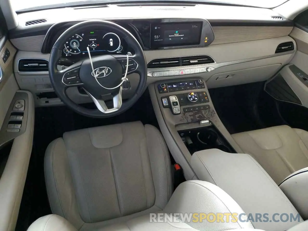 8 Photograph of a damaged car KM8R5DHE0MU305394 HYUNDAI PALISADE 2021