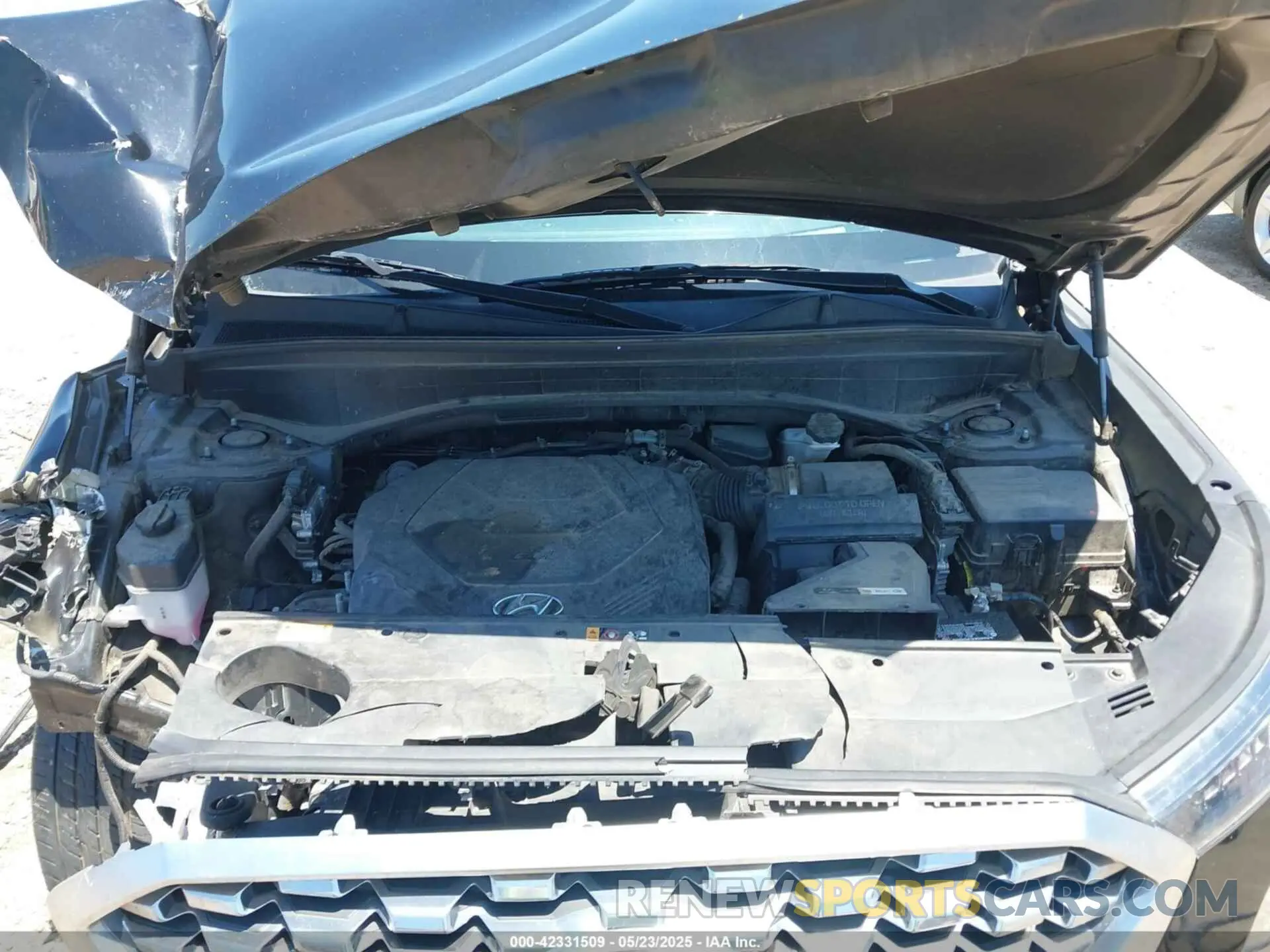 17 Photograph of a damaged car KM8R5DHE1MU295815 HYUNDAI PALISADE 2021