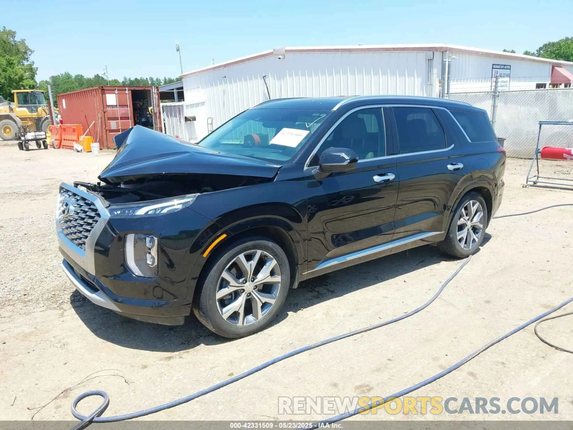 2 Photograph of a damaged car KM8R5DHE1MU295815 HYUNDAI PALISADE 2021