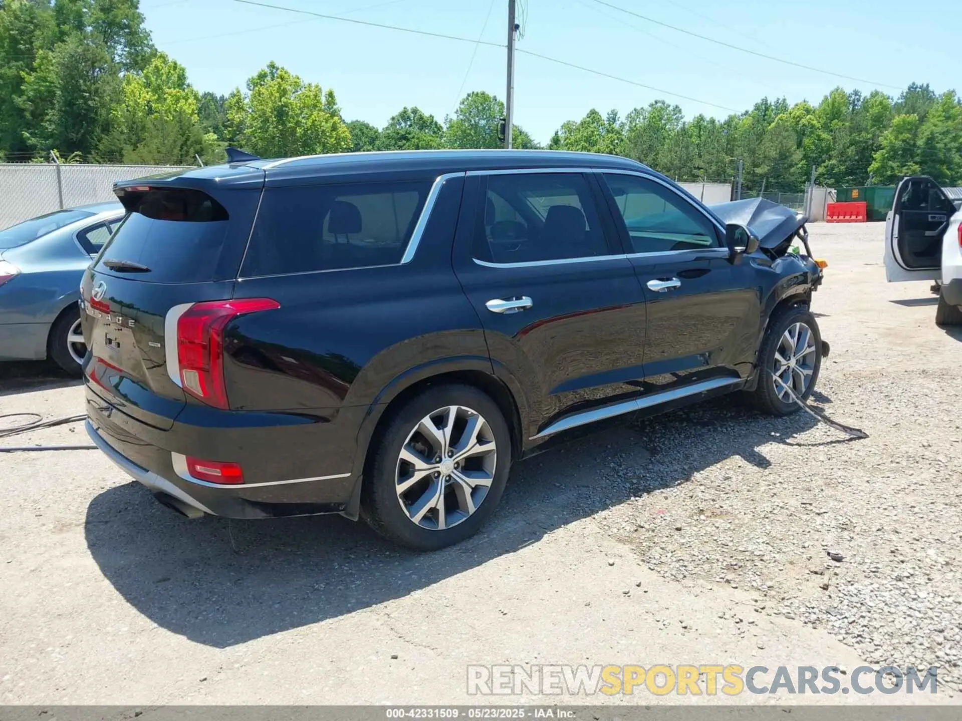 4 Photograph of a damaged car KM8R5DHE1MU295815 HYUNDAI PALISADE 2021