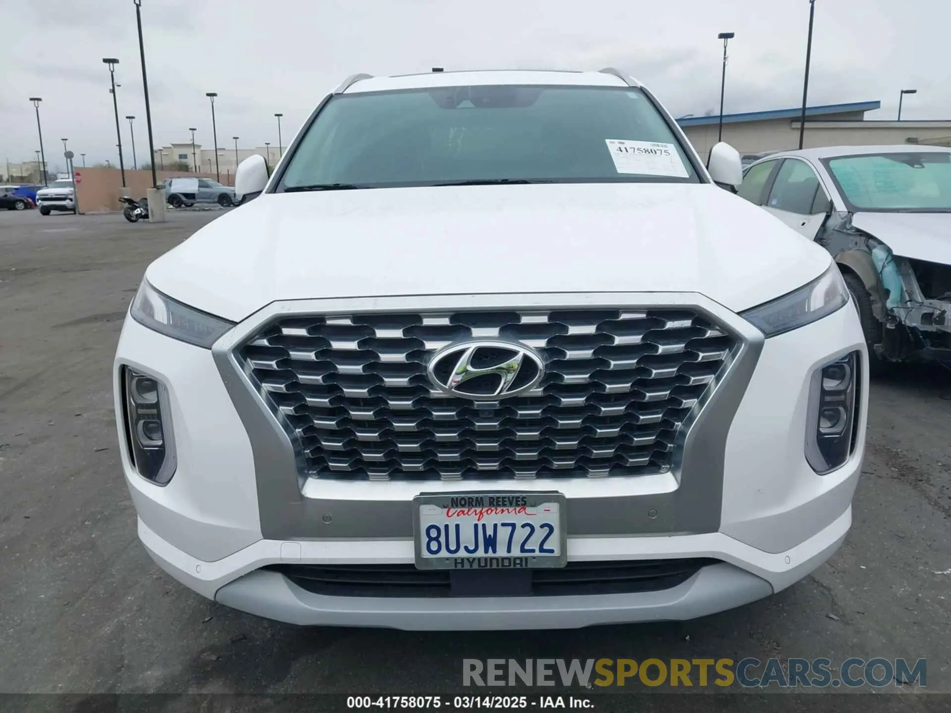 12 Photograph of a damaged car KM8R5DHE2MU212263 HYUNDAI PALISADE 2021