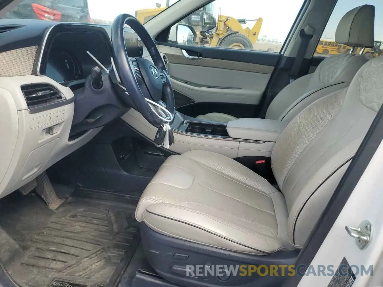 7 Photograph of a damaged car KM8R5DHE2MU216734 HYUNDAI PALISADE 2021