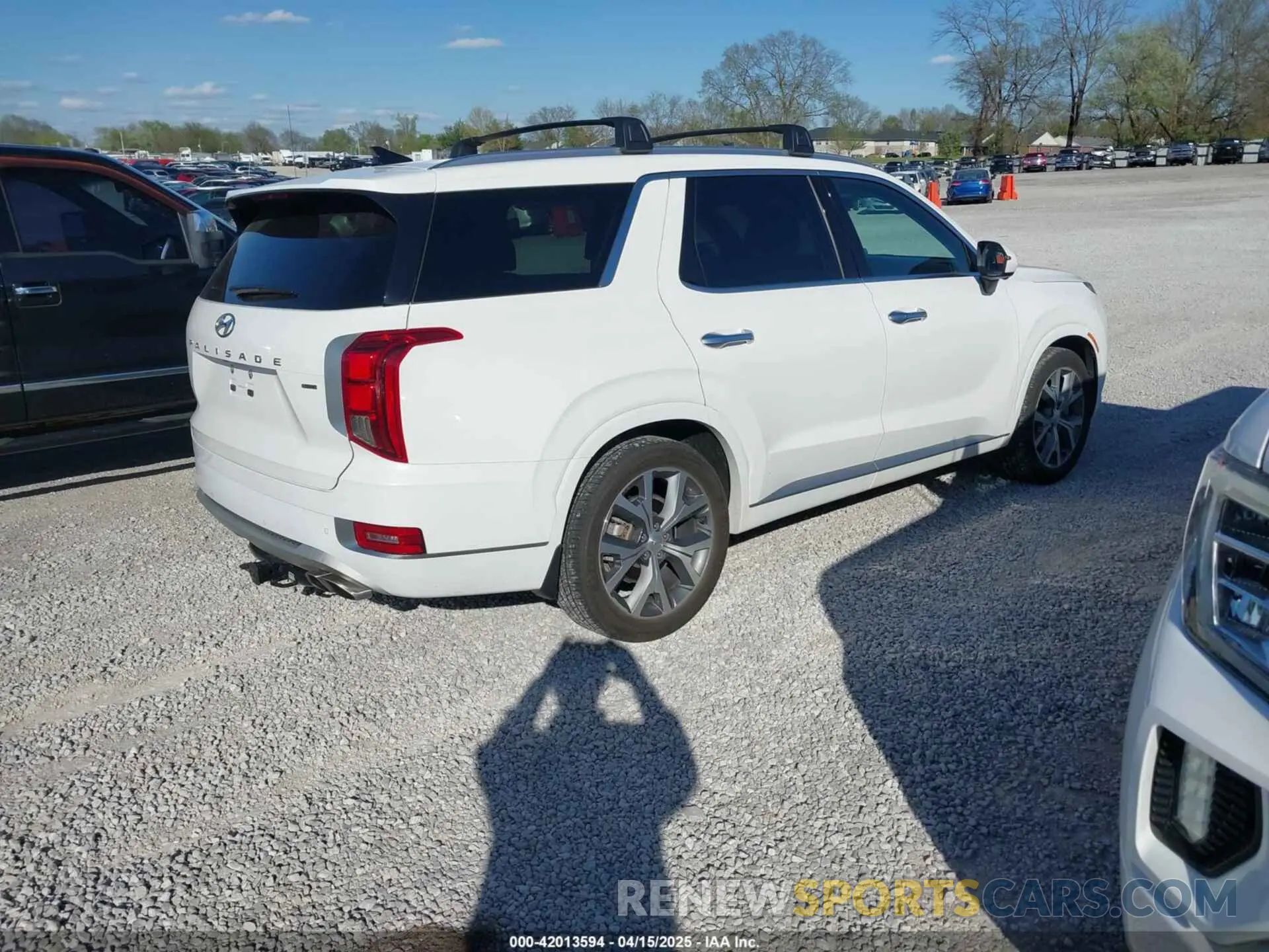 4 Photograph of a damaged car KM8R5DHE2MU295886 HYUNDAI PALISADE 2021