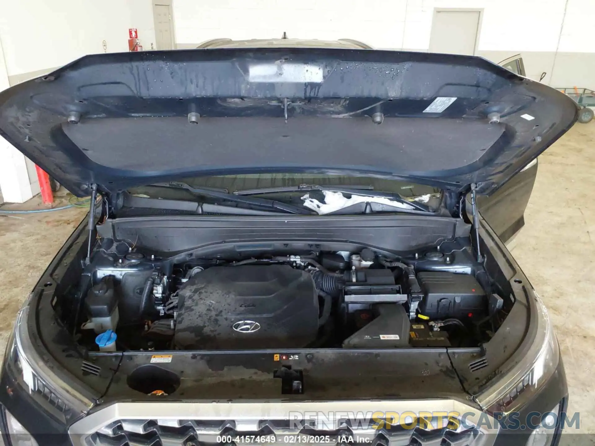 10 Photograph of a damaged car KM8R5DHE3MU197952 HYUNDAI PALISADE 2021