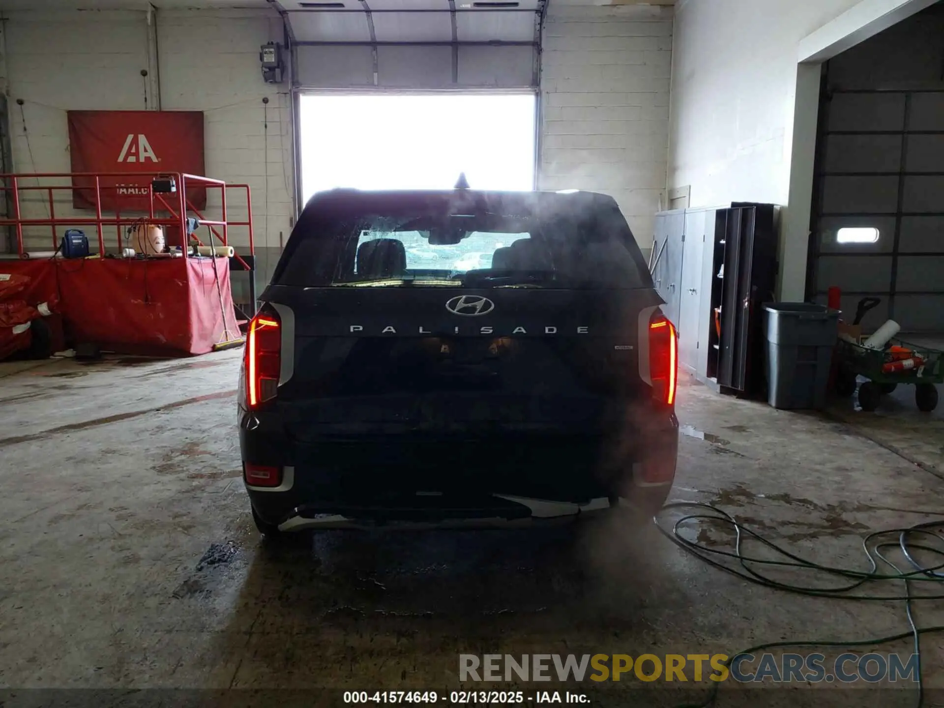 16 Photograph of a damaged car KM8R5DHE3MU197952 HYUNDAI PALISADE 2021
