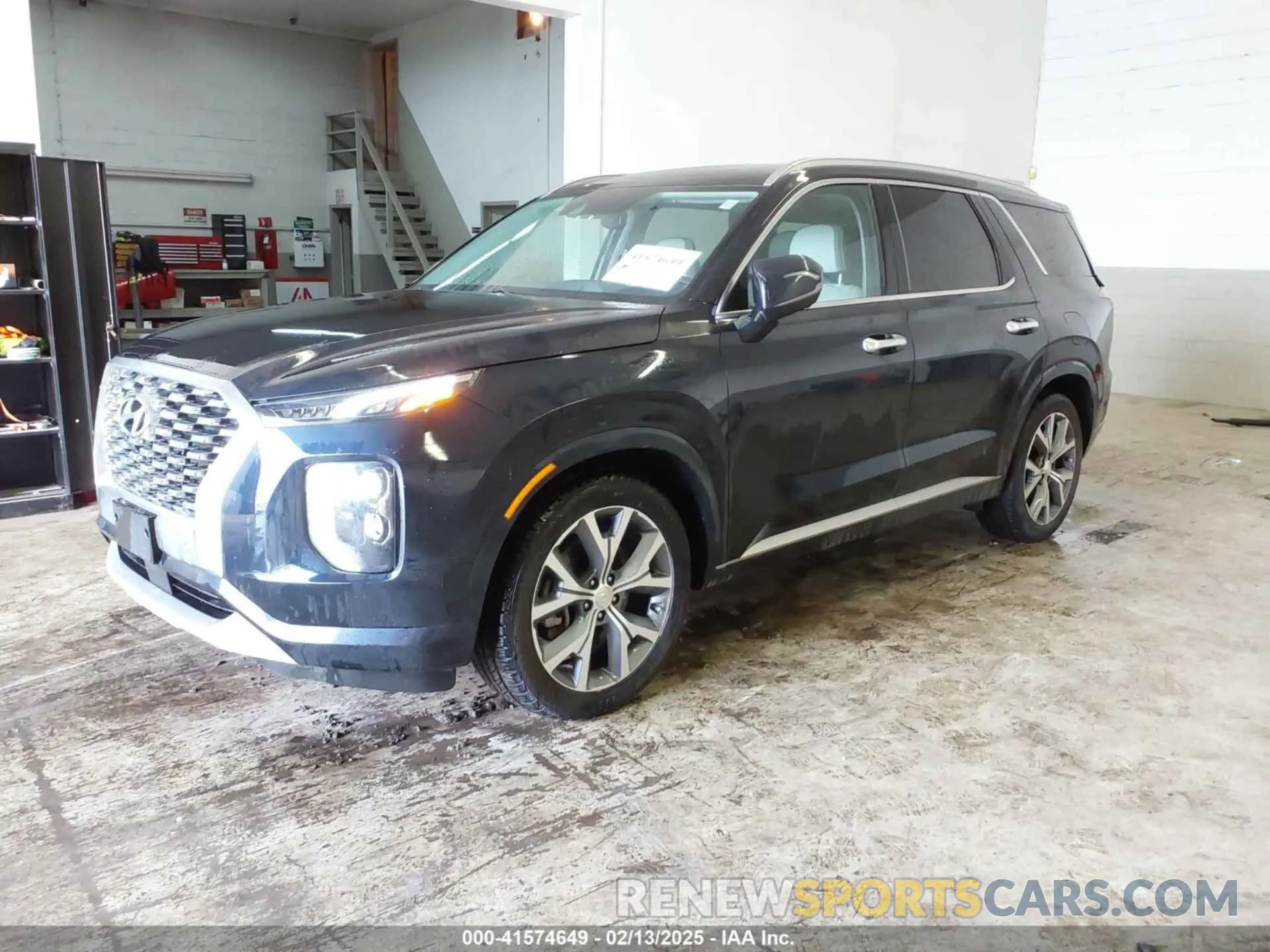 2 Photograph of a damaged car KM8R5DHE3MU197952 HYUNDAI PALISADE 2021
