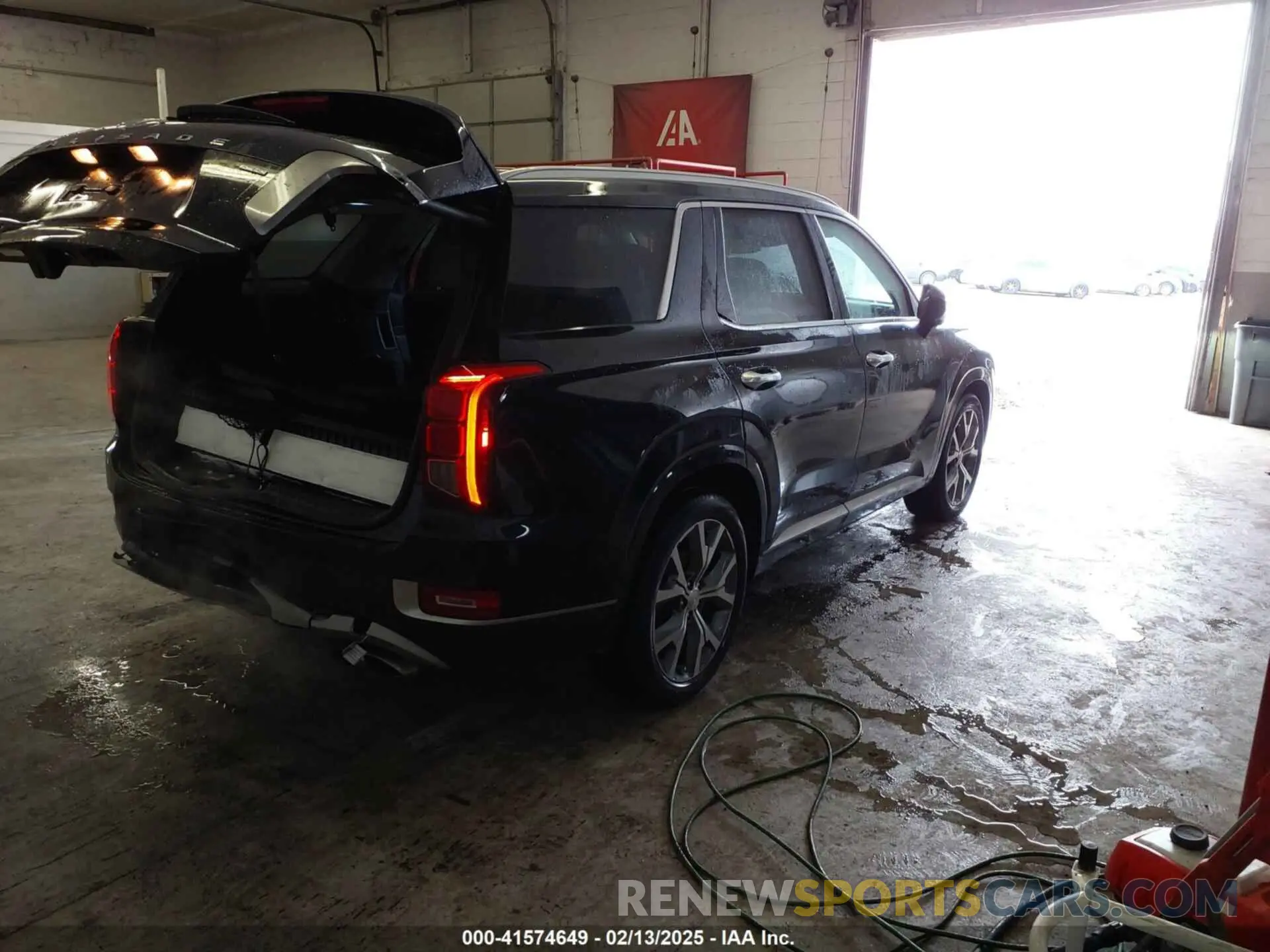4 Photograph of a damaged car KM8R5DHE3MU197952 HYUNDAI PALISADE 2021