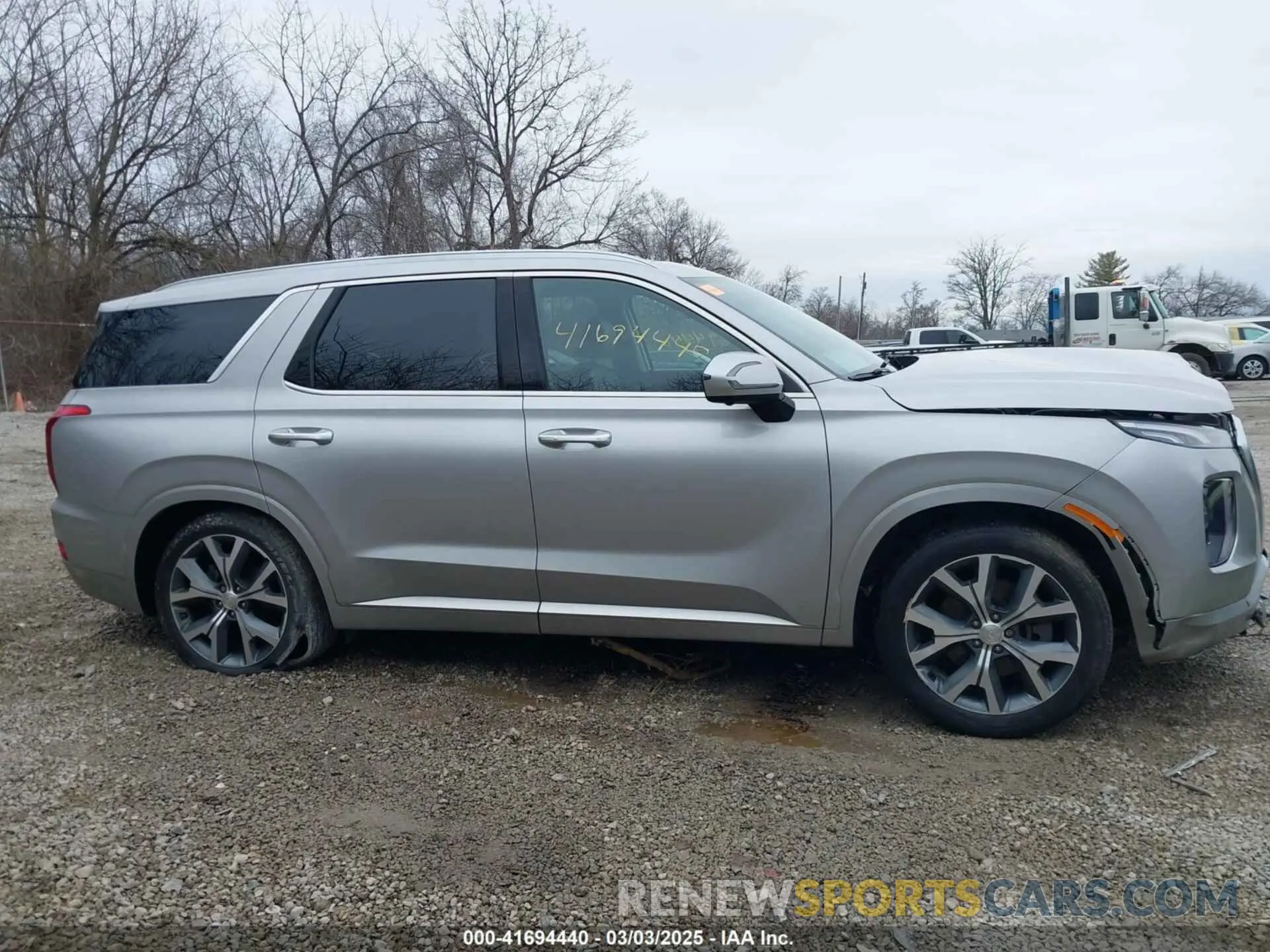 13 Photograph of a damaged car KM8R5DHE3MU231856 HYUNDAI PALISADE 2021