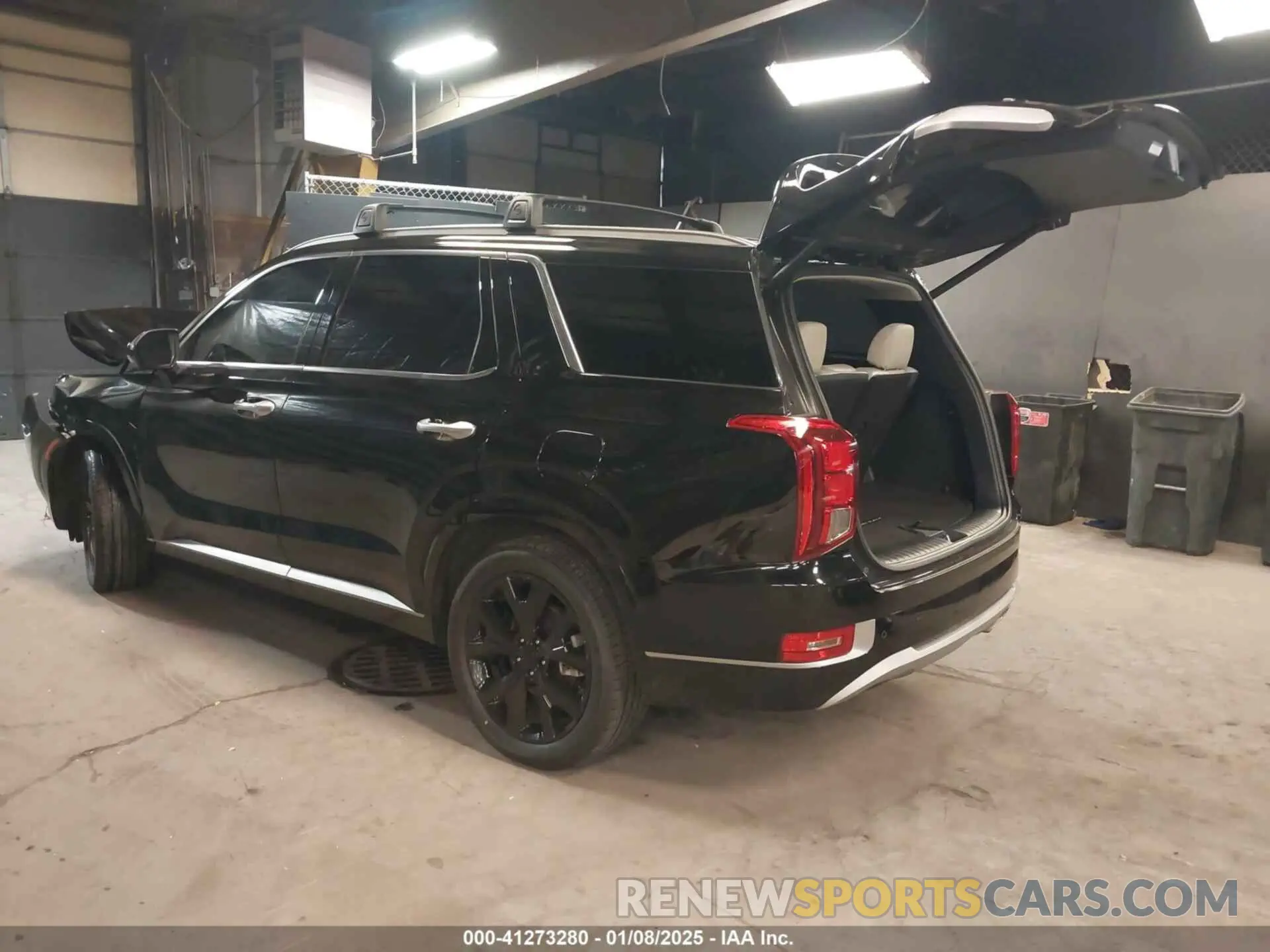 3 Photograph of a damaged car KM8R5DHE4MU205007 HYUNDAI PALISADE 2021