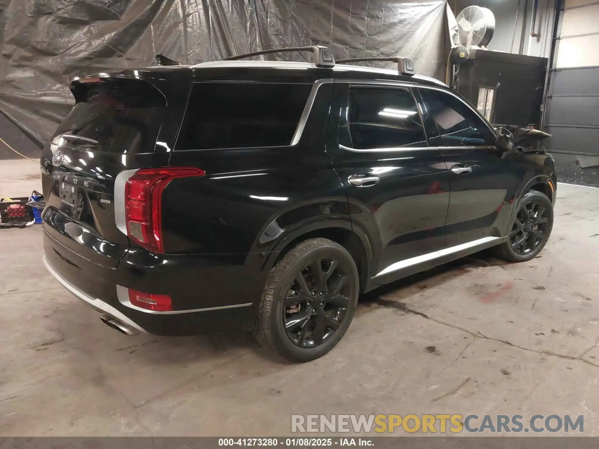 4 Photograph of a damaged car KM8R5DHE4MU205007 HYUNDAI PALISADE 2021