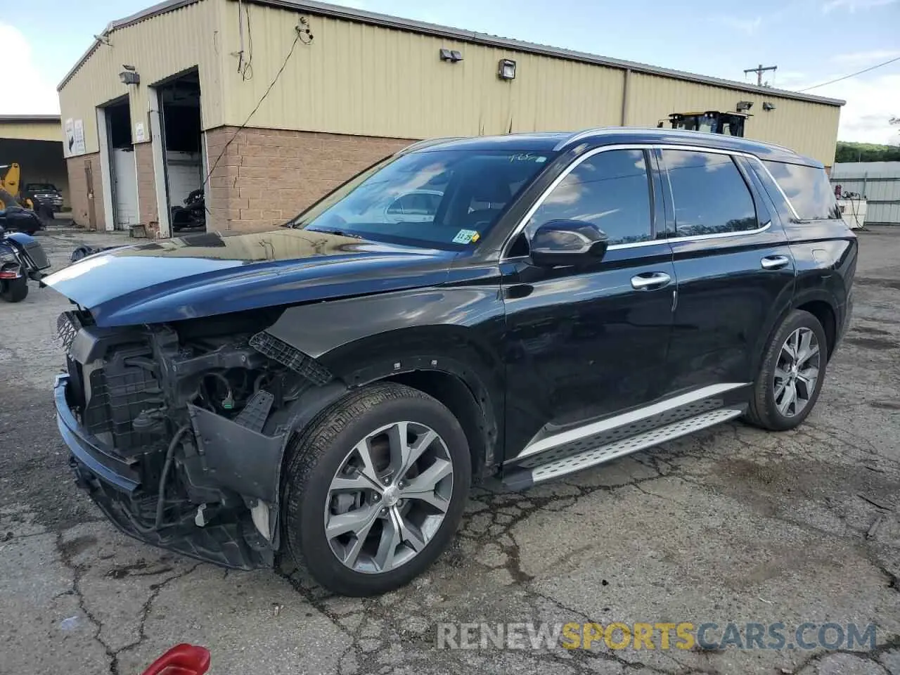 1 Photograph of a damaged car KM8R5DHE4MU222941 HYUNDAI PALISADE 2021