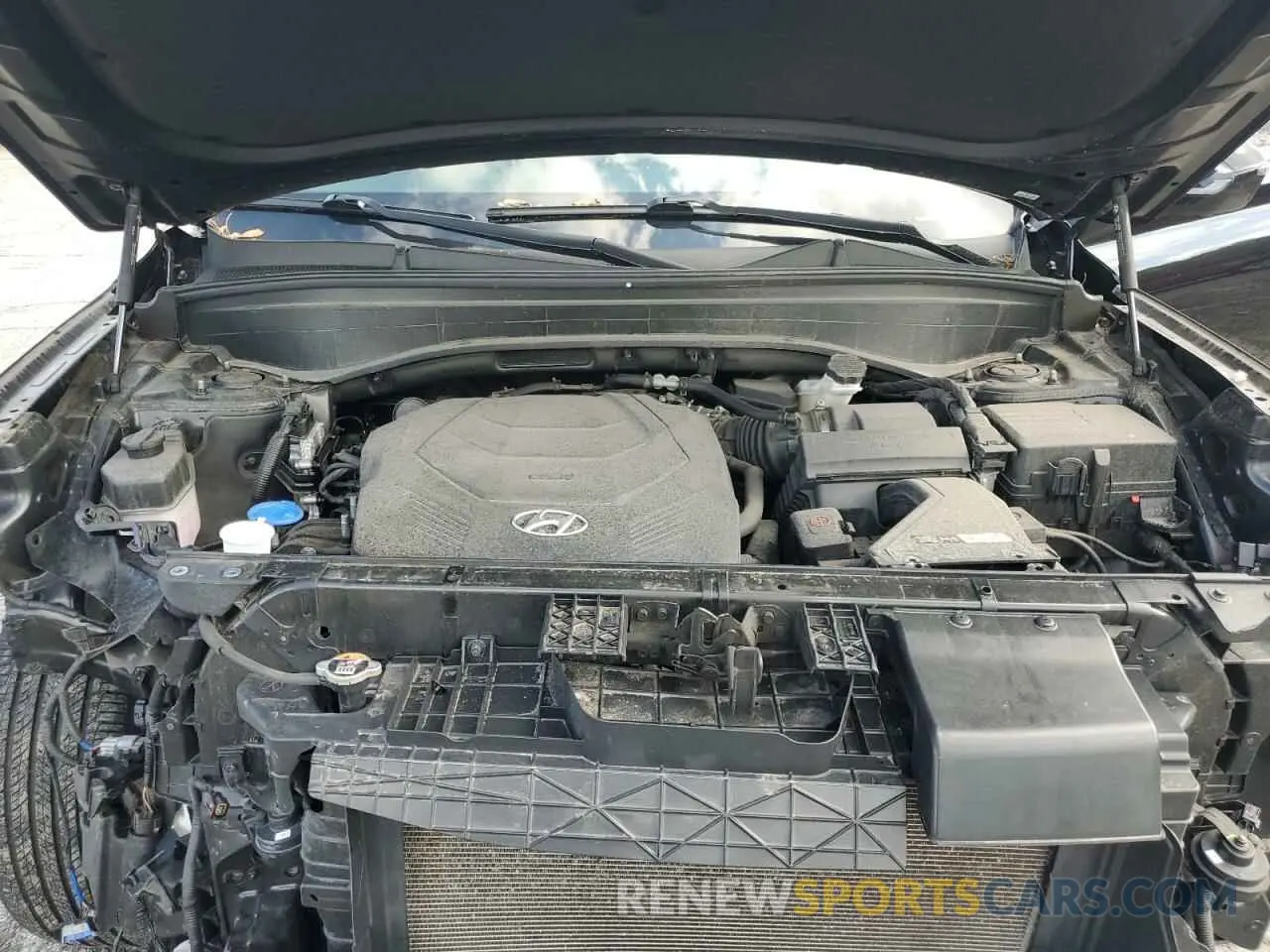 12 Photograph of a damaged car KM8R5DHE4MU222941 HYUNDAI PALISADE 2021