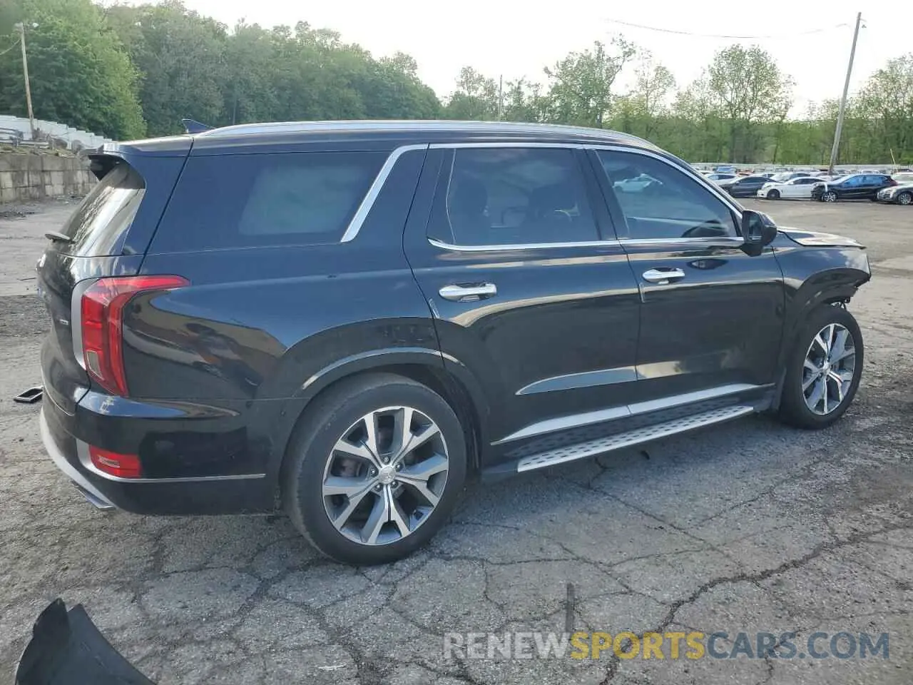 3 Photograph of a damaged car KM8R5DHE4MU222941 HYUNDAI PALISADE 2021