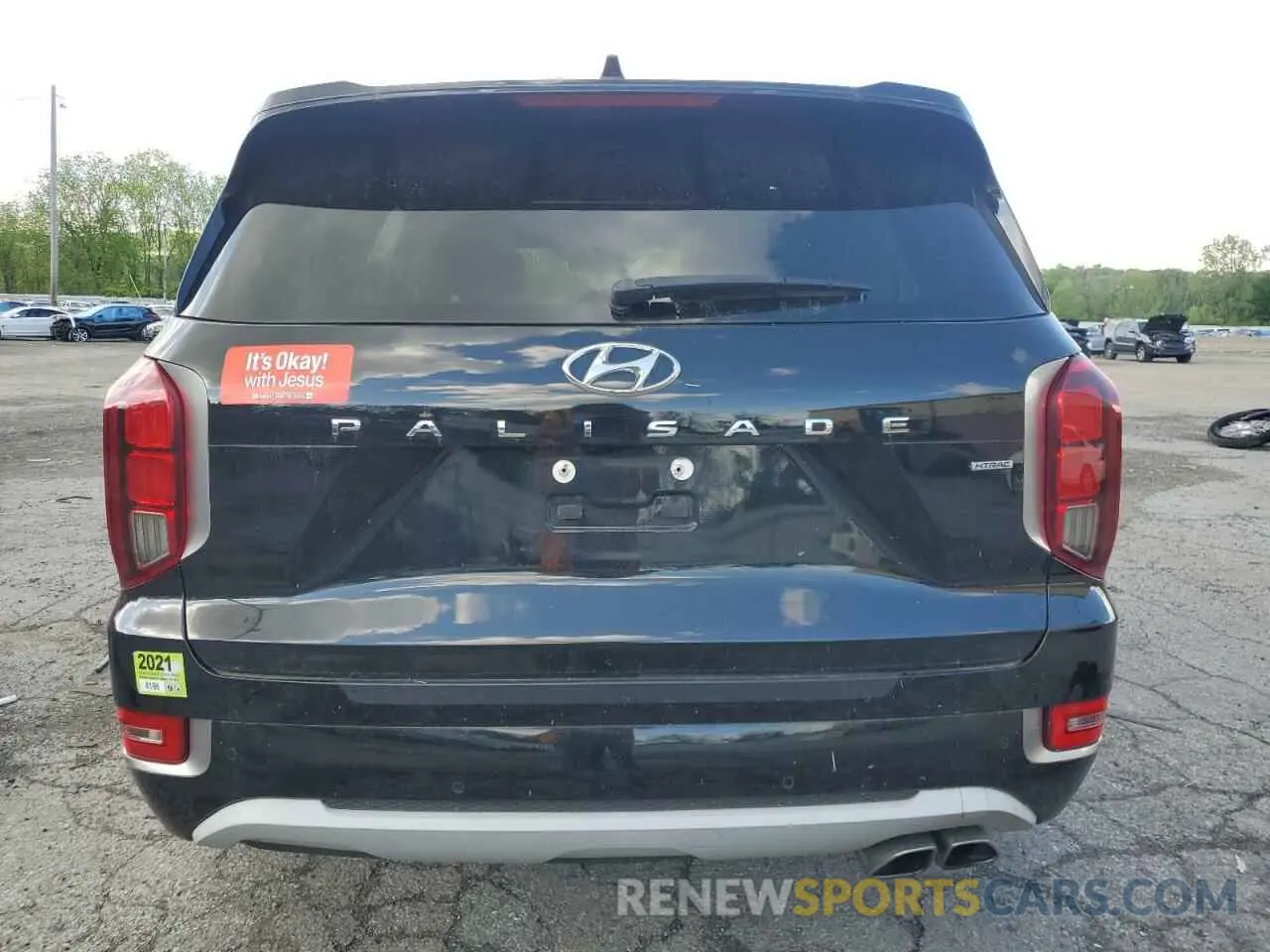 6 Photograph of a damaged car KM8R5DHE4MU222941 HYUNDAI PALISADE 2021