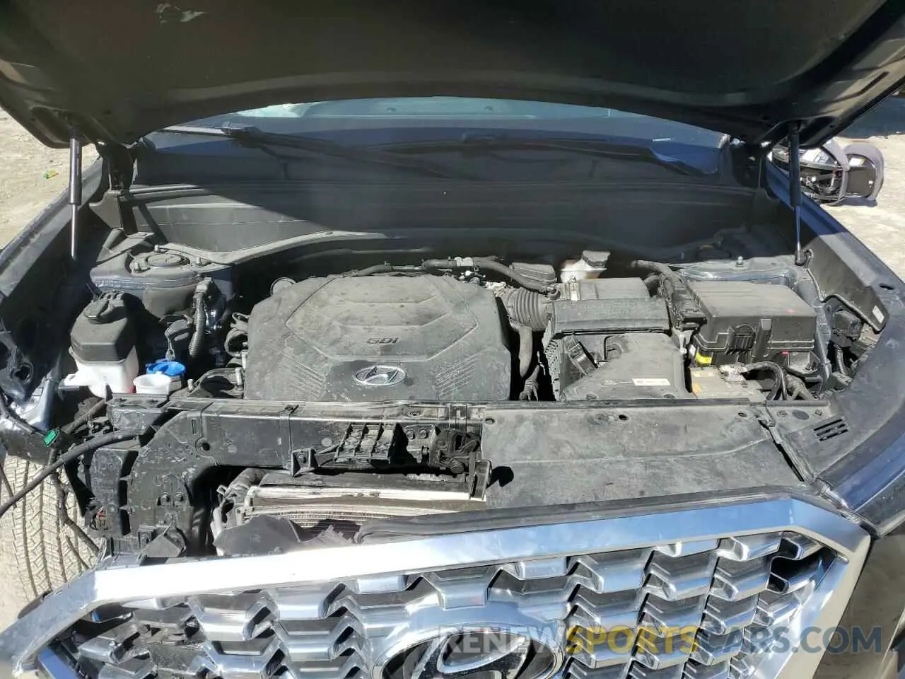 12 Photograph of a damaged car KM8R5DHE4MU250772 HYUNDAI PALISADE 2021