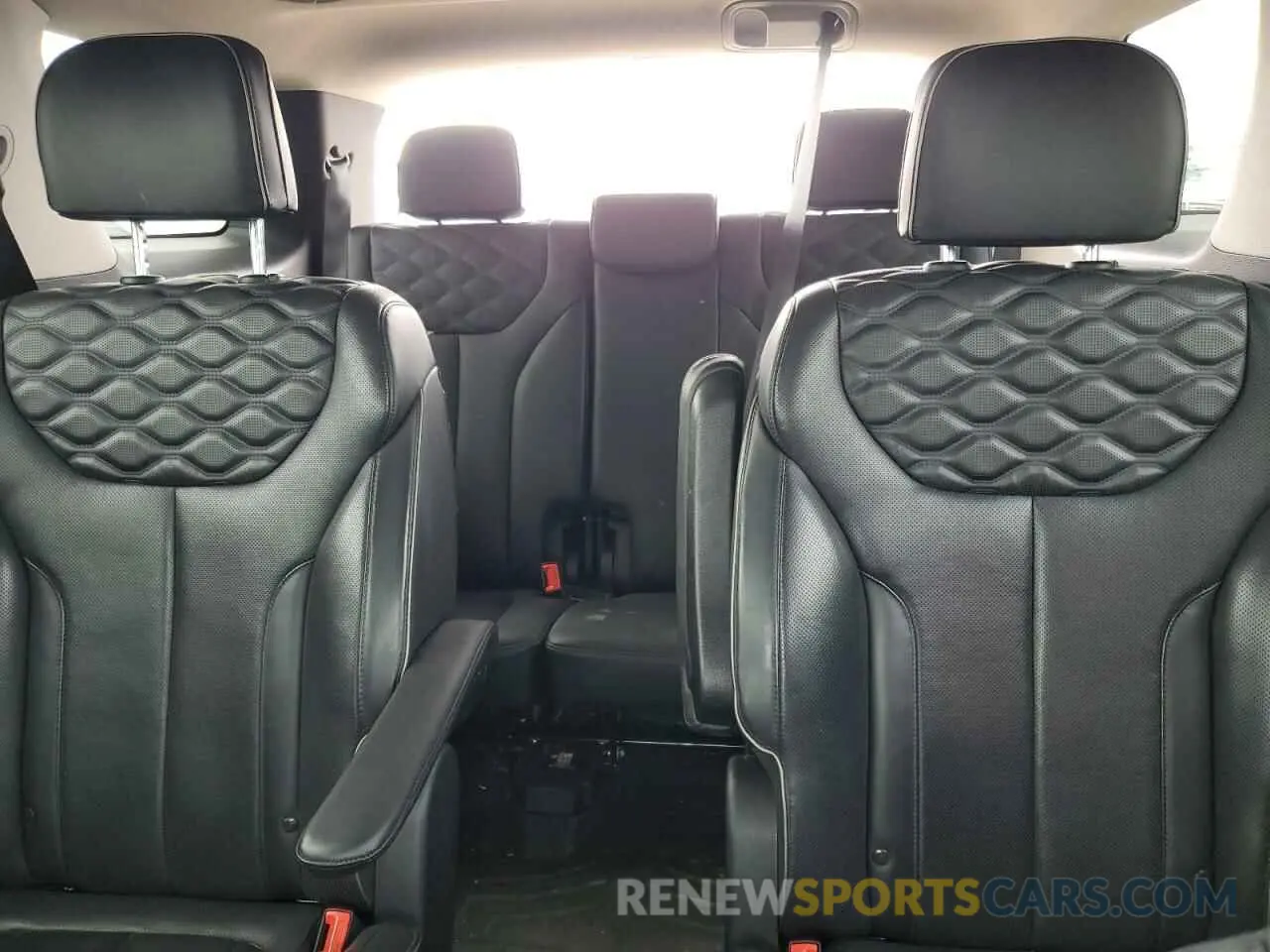 10 Photograph of a damaged car KM8R5DHE4MU274893 HYUNDAI PALISADE 2021