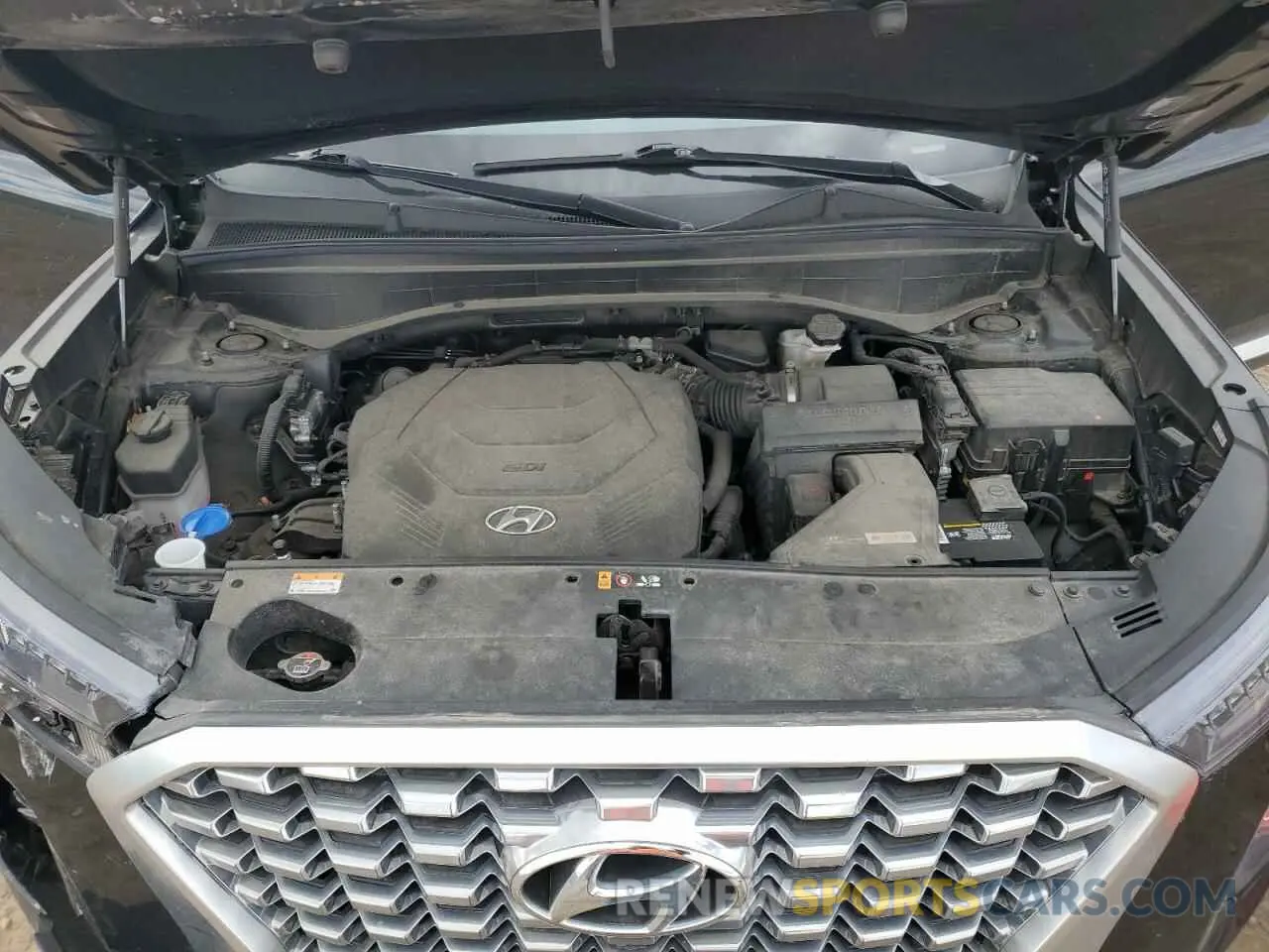 13 Photograph of a damaged car KM8R5DHE4MU274893 HYUNDAI PALISADE 2021