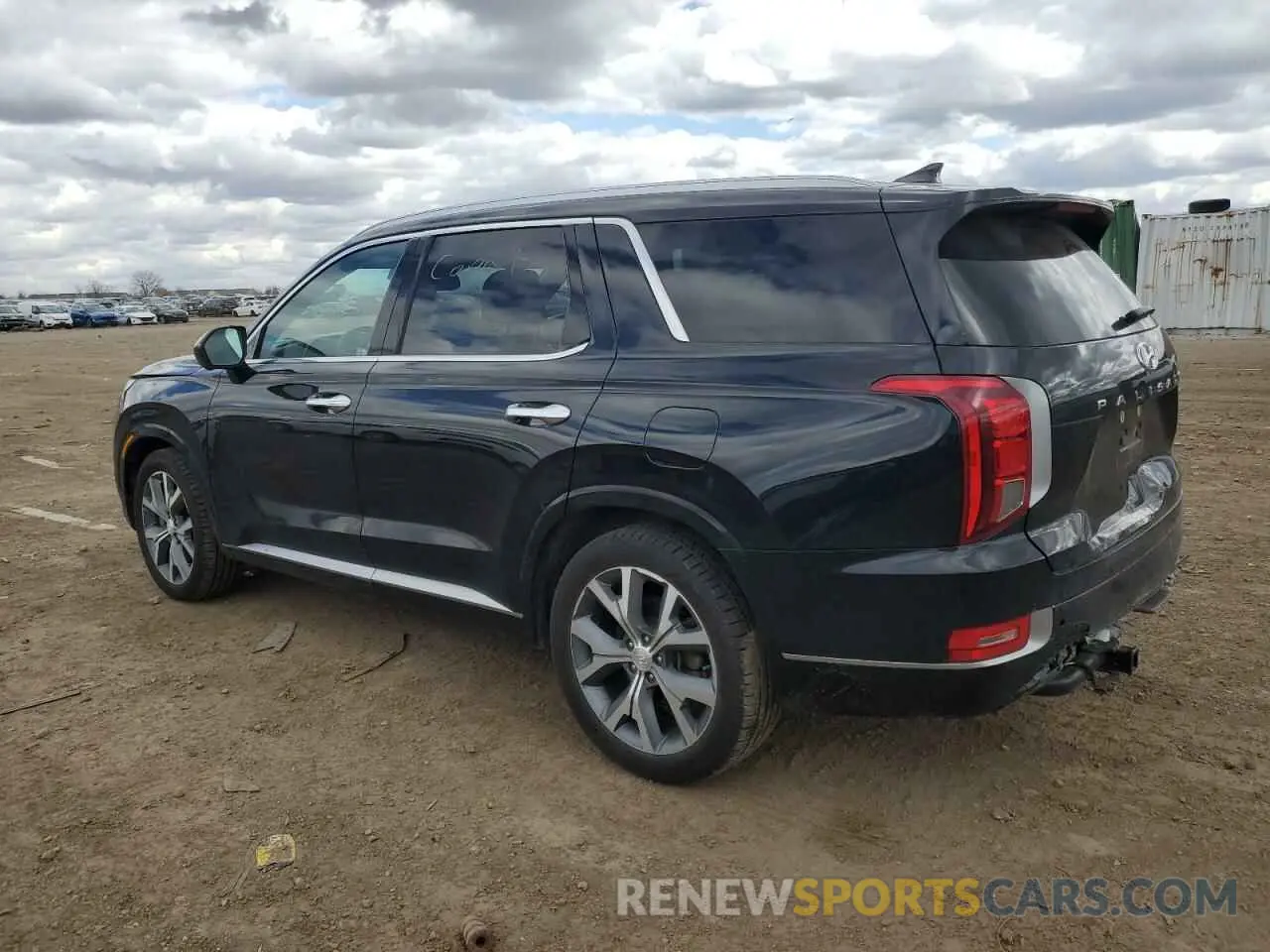 2 Photograph of a damaged car KM8R5DHE4MU274893 HYUNDAI PALISADE 2021