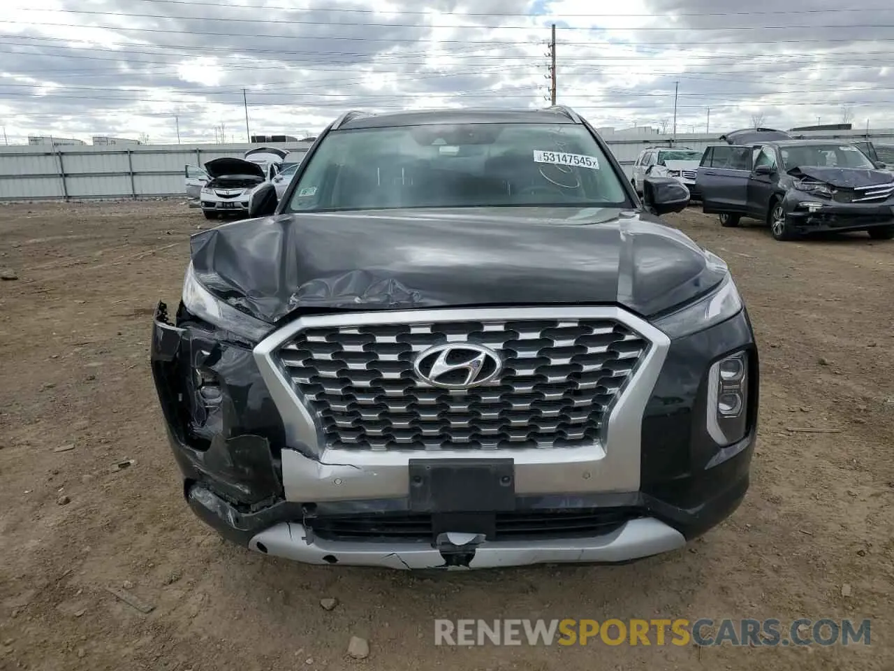 5 Photograph of a damaged car KM8R5DHE4MU274893 HYUNDAI PALISADE 2021