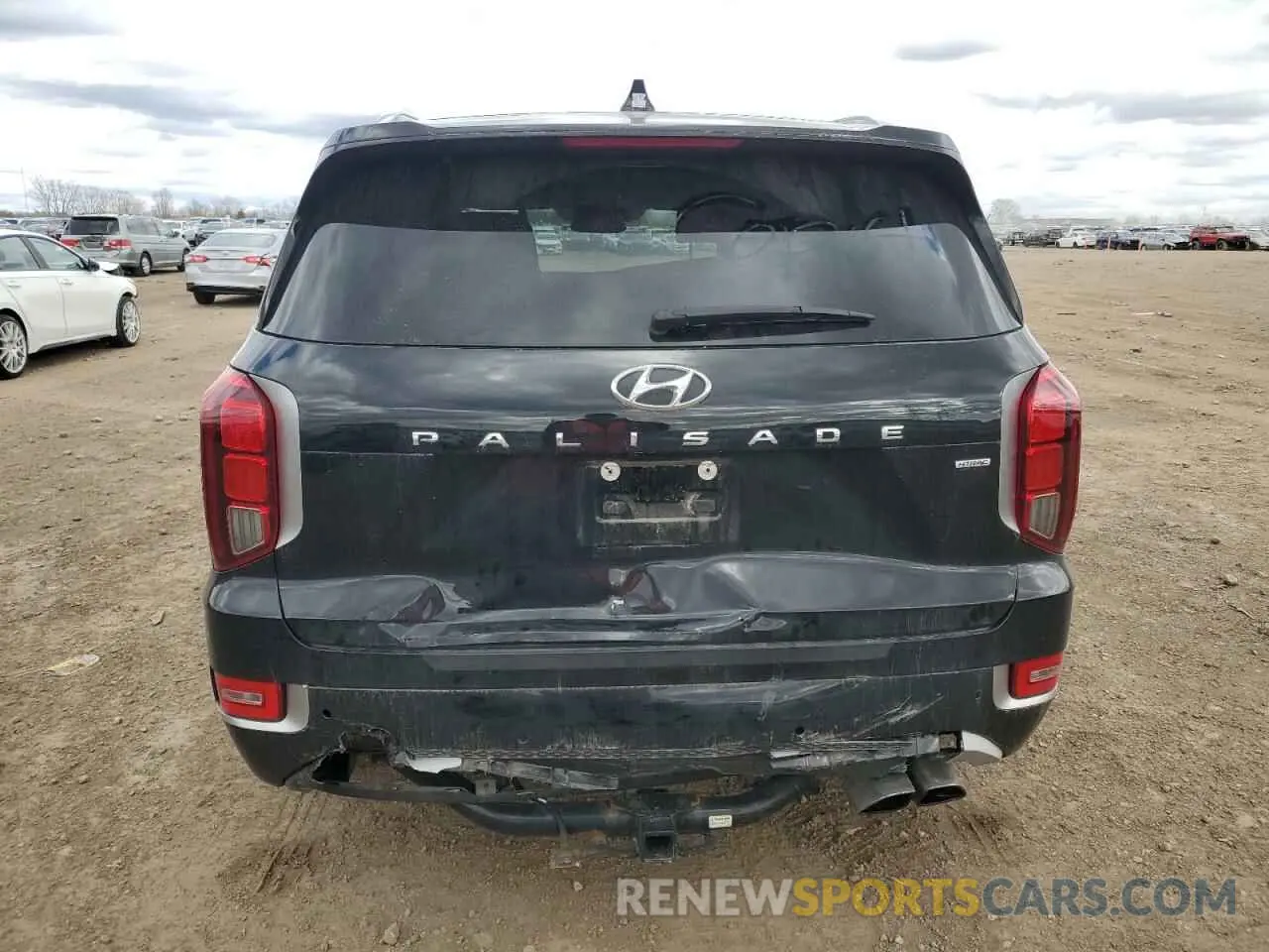 6 Photograph of a damaged car KM8R5DHE4MU274893 HYUNDAI PALISADE 2021