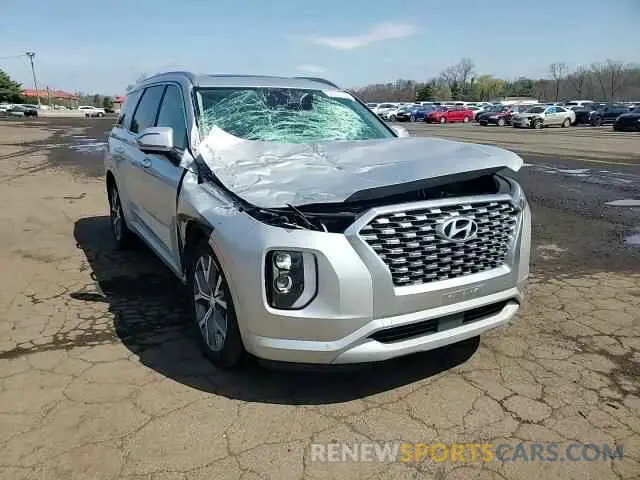 14 Photograph of a damaged car KM8R5DHE4MU283383 HYUNDAI PALISADE 2021