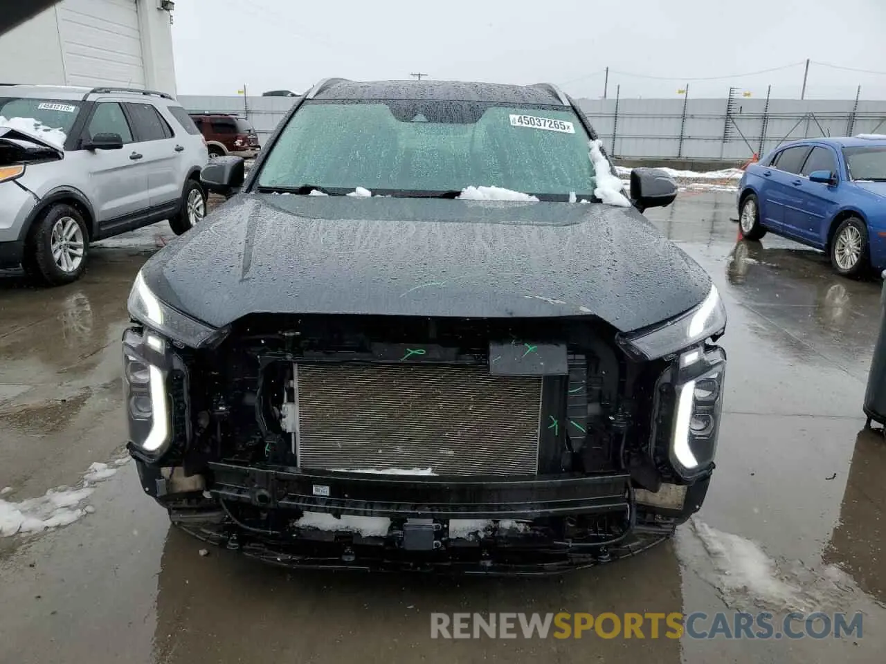 5 Photograph of a damaged car KM8R5DHE4MU328693 HYUNDAI PALISADE 2021
