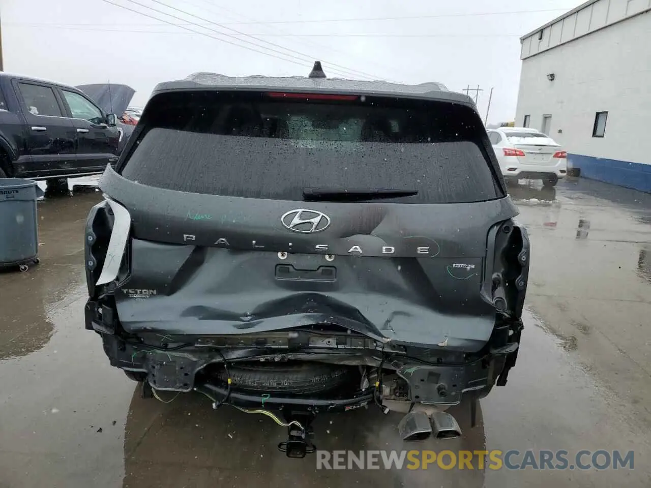 6 Photograph of a damaged car KM8R5DHE4MU328693 HYUNDAI PALISADE 2021