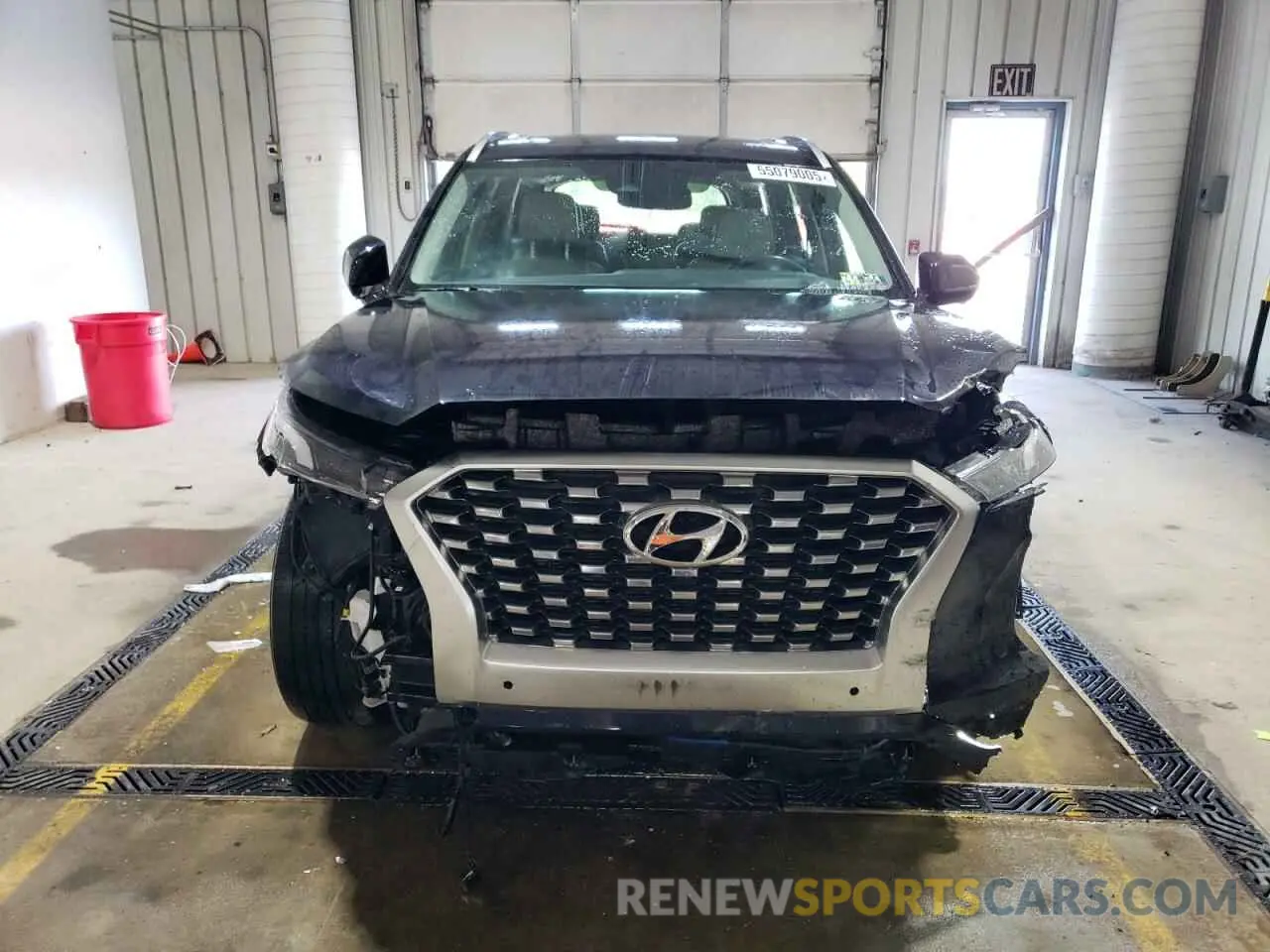 5 Photograph of a damaged car KM8R5DHE5MU204142 HYUNDAI PALISADE 2021