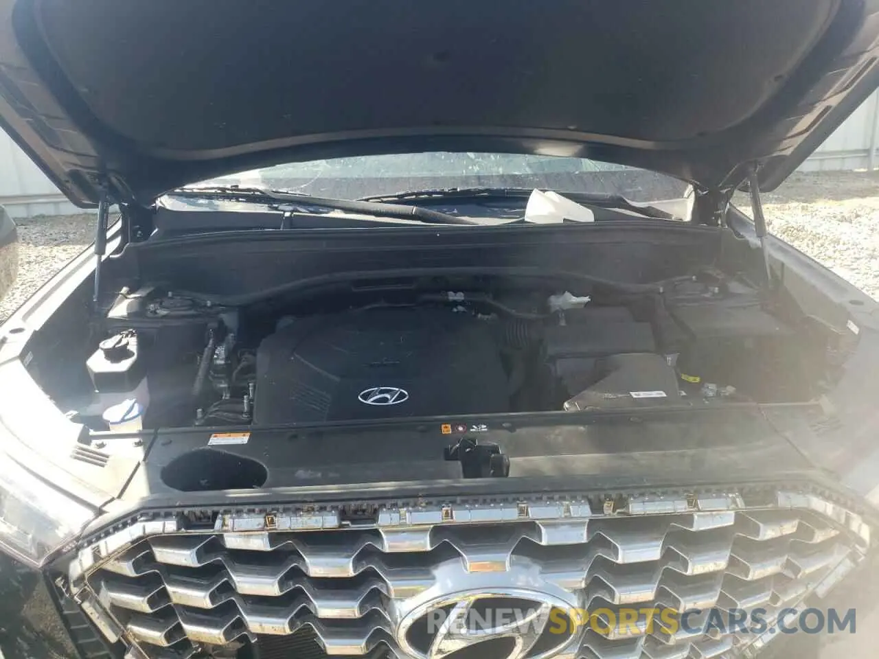 13 Photograph of a damaged car KM8R5DHE5MU331456 HYUNDAI PALISADE 2021