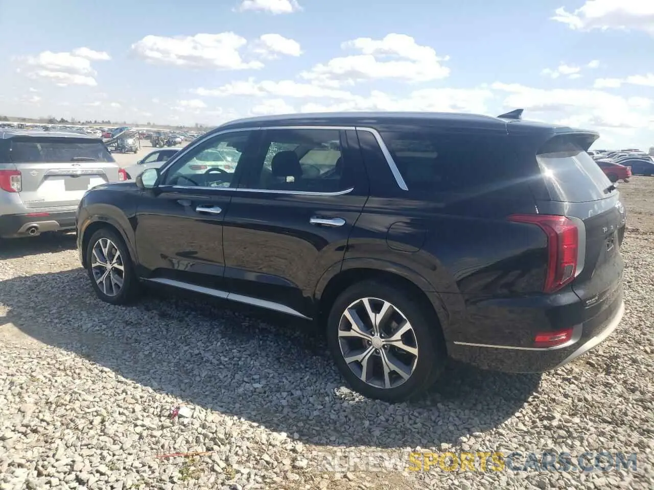 2 Photograph of a damaged car KM8R5DHE5MU331456 HYUNDAI PALISADE 2021
