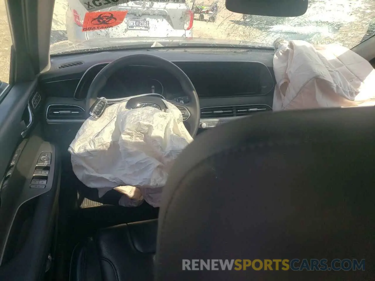 8 Photograph of a damaged car KM8R5DHE5MU331456 HYUNDAI PALISADE 2021