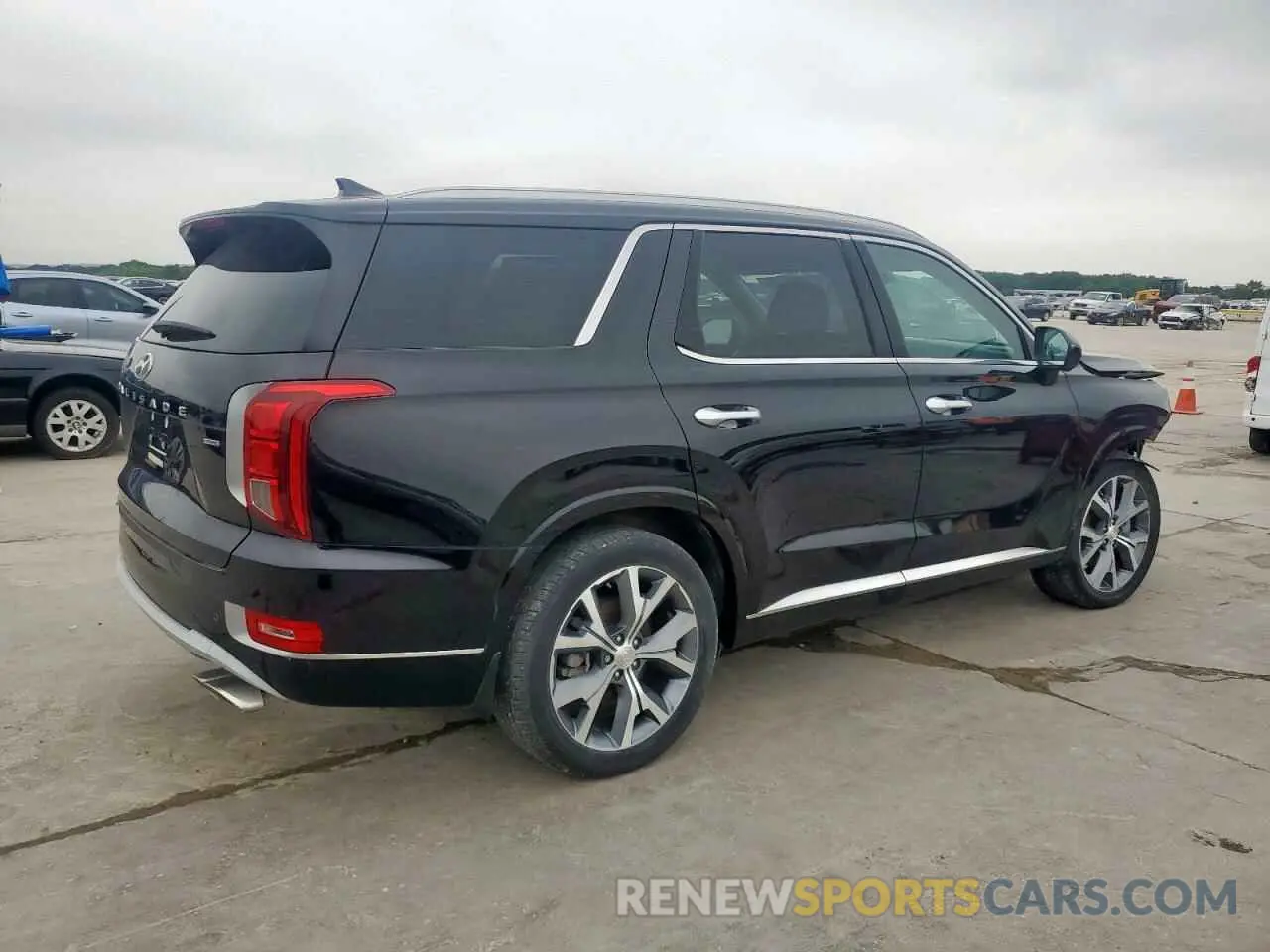 3 Photograph of a damaged car KM8R5DHE6MU178795 HYUNDAI PALISADE 2021