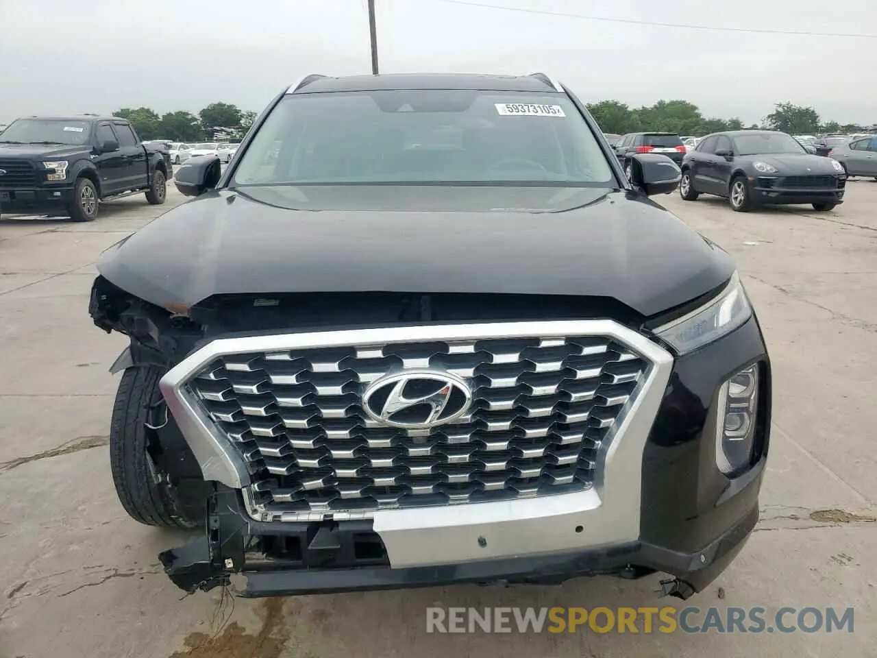 5 Photograph of a damaged car KM8R5DHE6MU178795 HYUNDAI PALISADE 2021