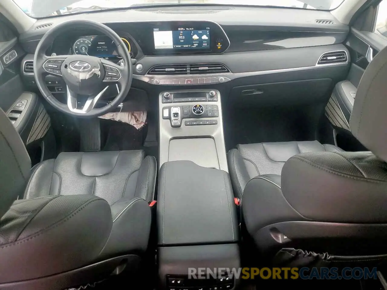 8 Photograph of a damaged car KM8R5DHE6MU178795 HYUNDAI PALISADE 2021